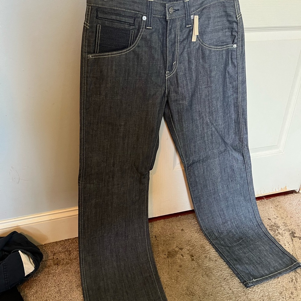 Levi’s jeans 569 slim straight grey with tags